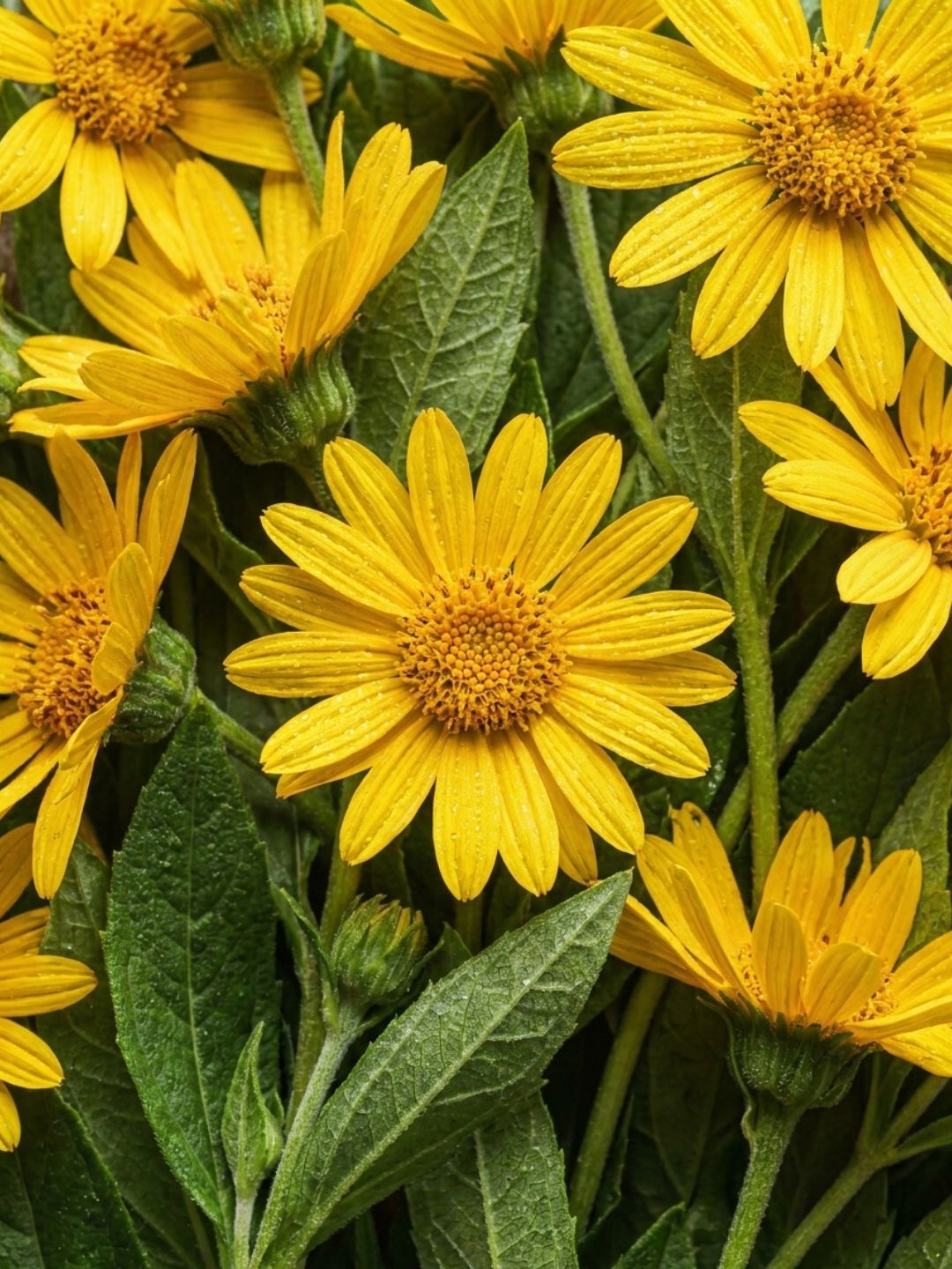 Yellow arnica flowers, traditionally used to soothe aches and bruises, an active in Actimas Celafen and Boswellia creams